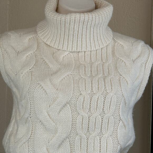 Express Sweater Sleeveless Turtleneck size SMALL NWT - Picture 2 of 6